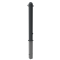 Ornamental bollard | steel tube � 102 mm | removable, with triangular locking mechanismacc. with DIN 3223, self-engaging lockwith hot-dip galvanized ground socket part-no. 470.10 | with 2 eyelets